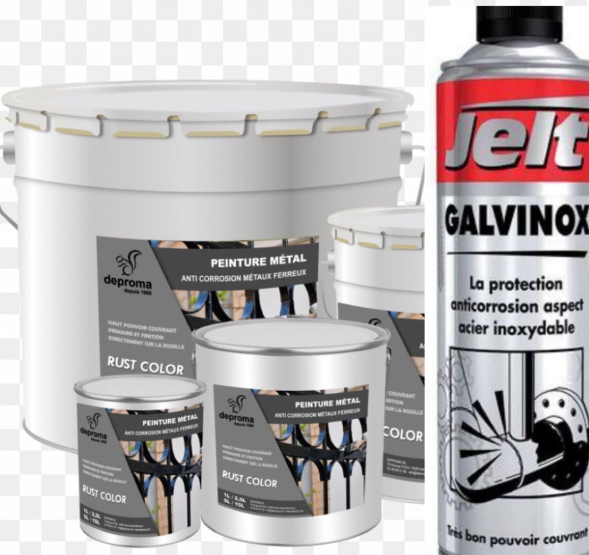 Produits antirouille et anticorrosion VIP