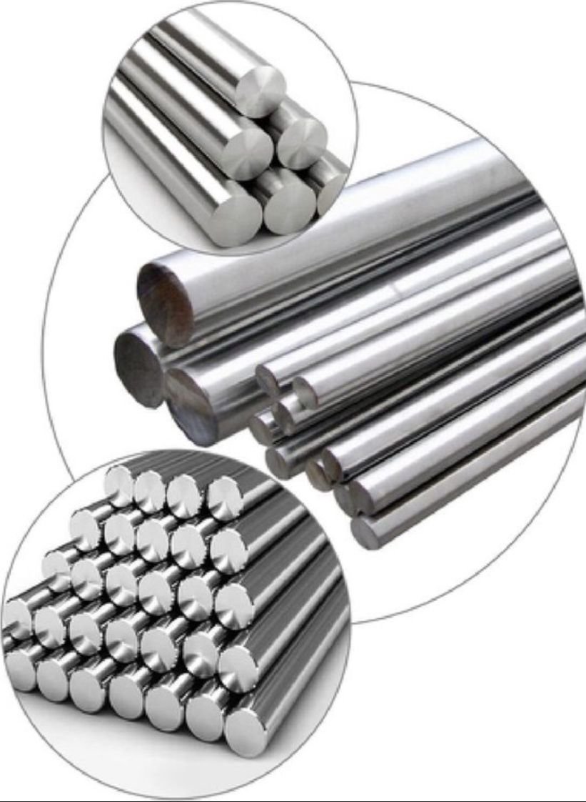 Barres inox rondes carrées hexagonales - VIP Industrie